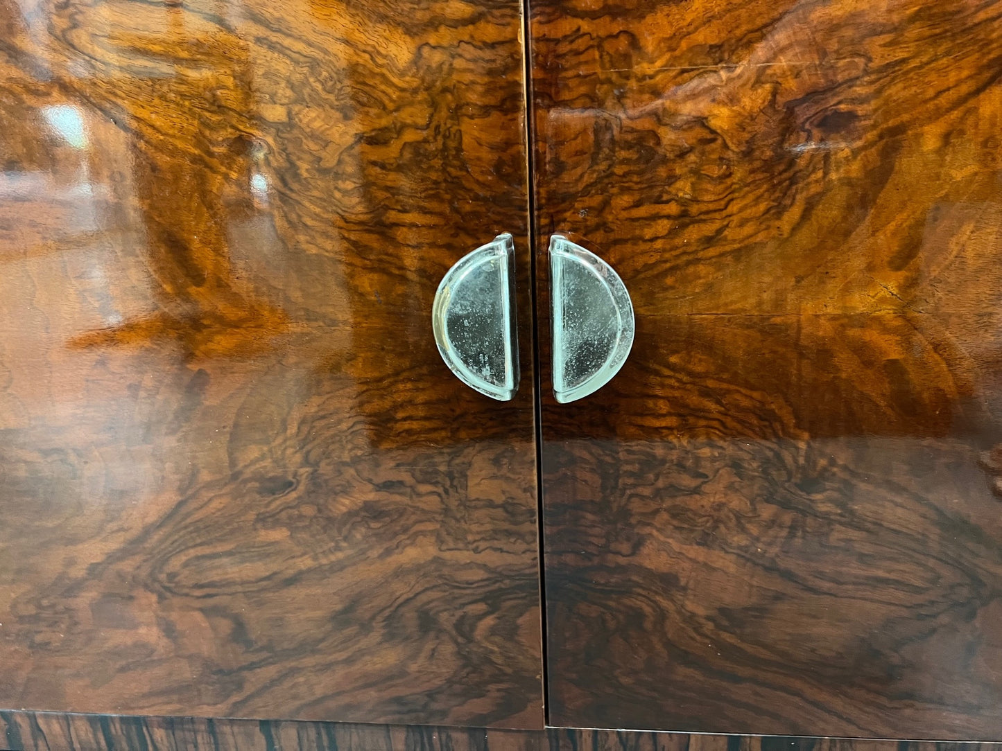 Art Deco Bookcase/credenza from France