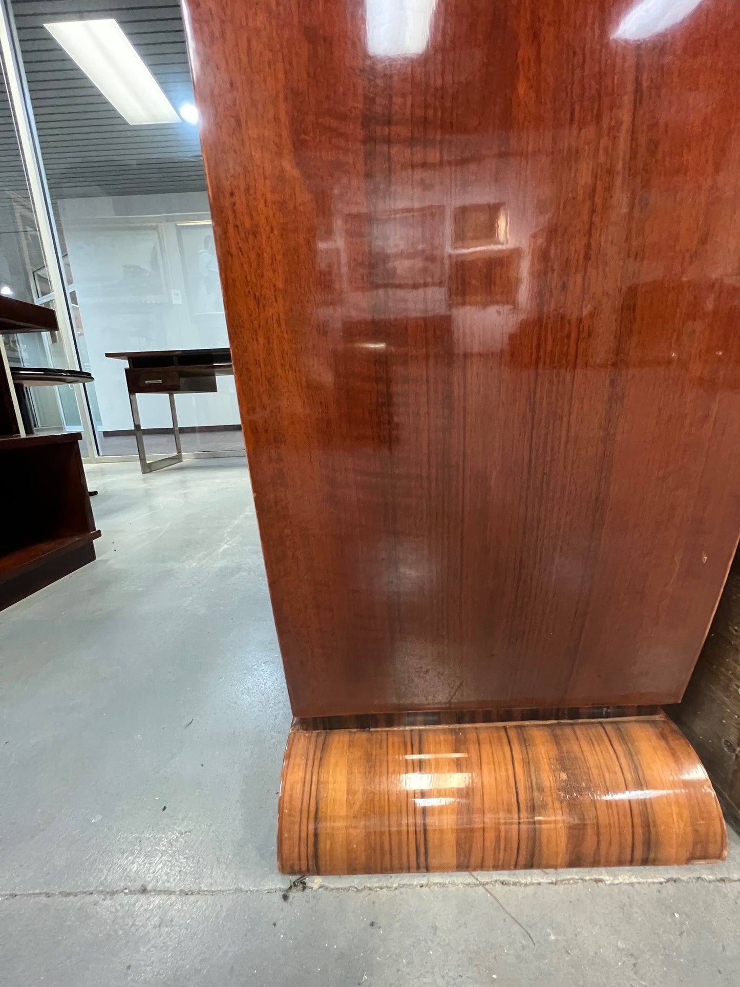 Art Deco Bookcase/credenza from France