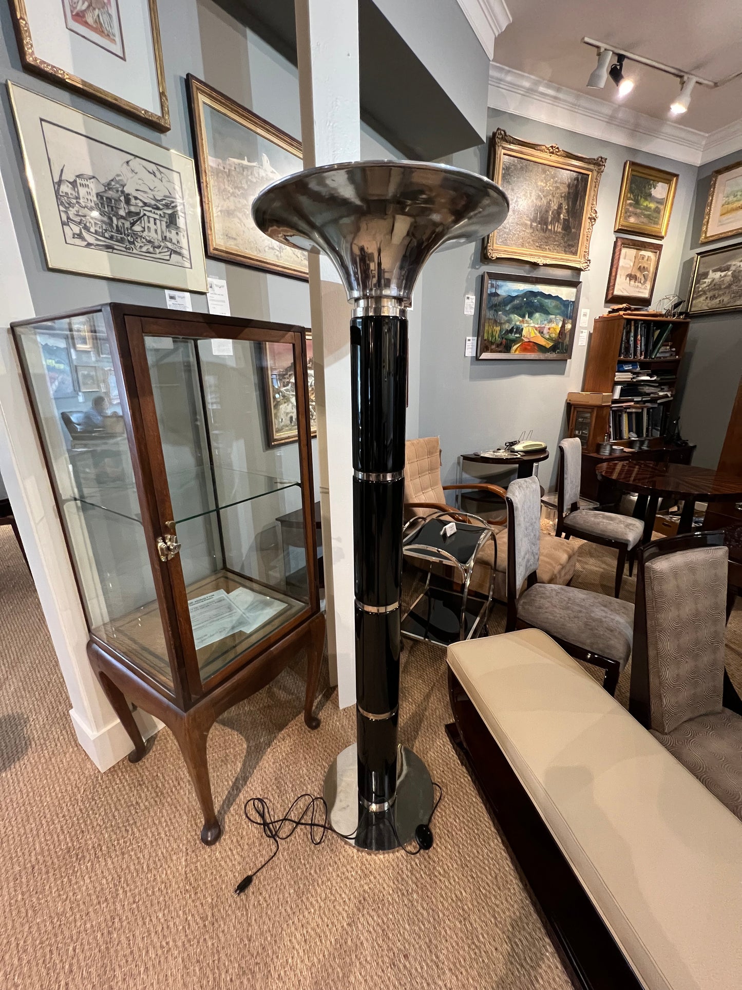 Art Deco German Floor Lamp