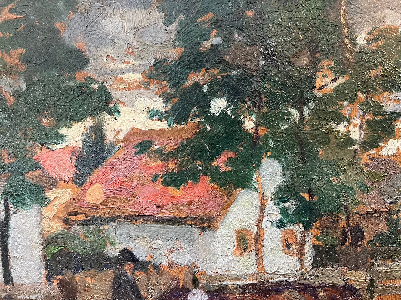 Painting by Ferenc Gaal (1891-1956)