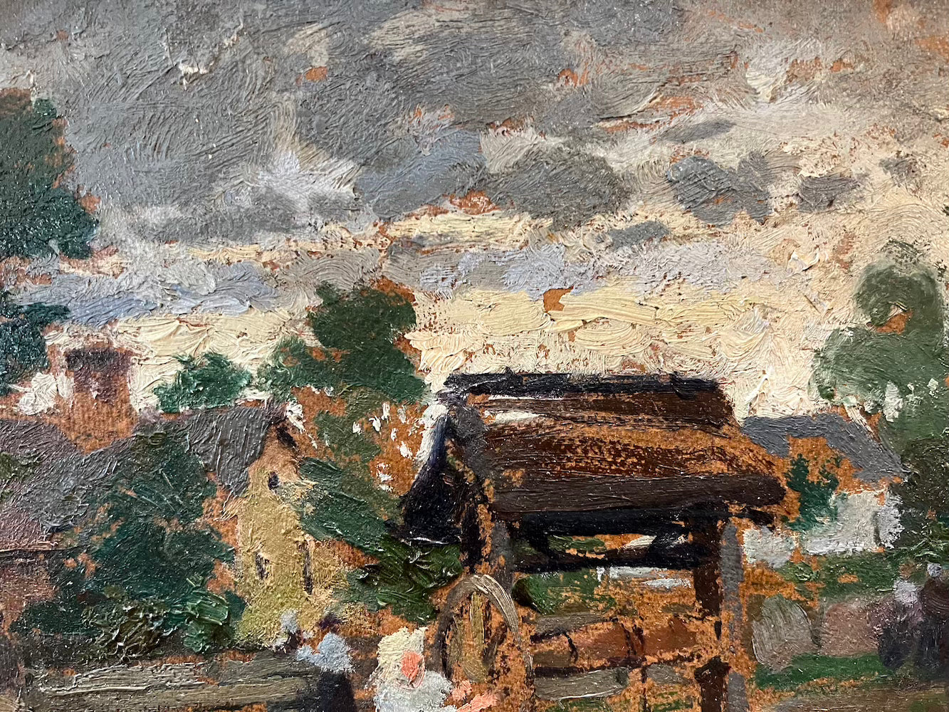 Painting by Ferenc Gaal (1891-1956)