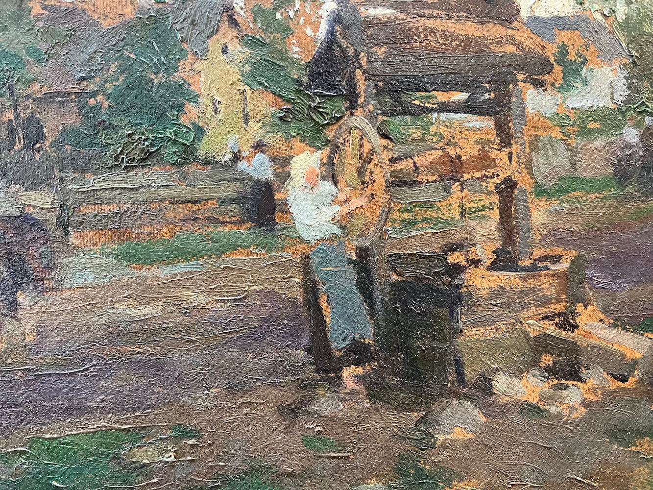 Painting by Ferenc Gaal (1891-1956)