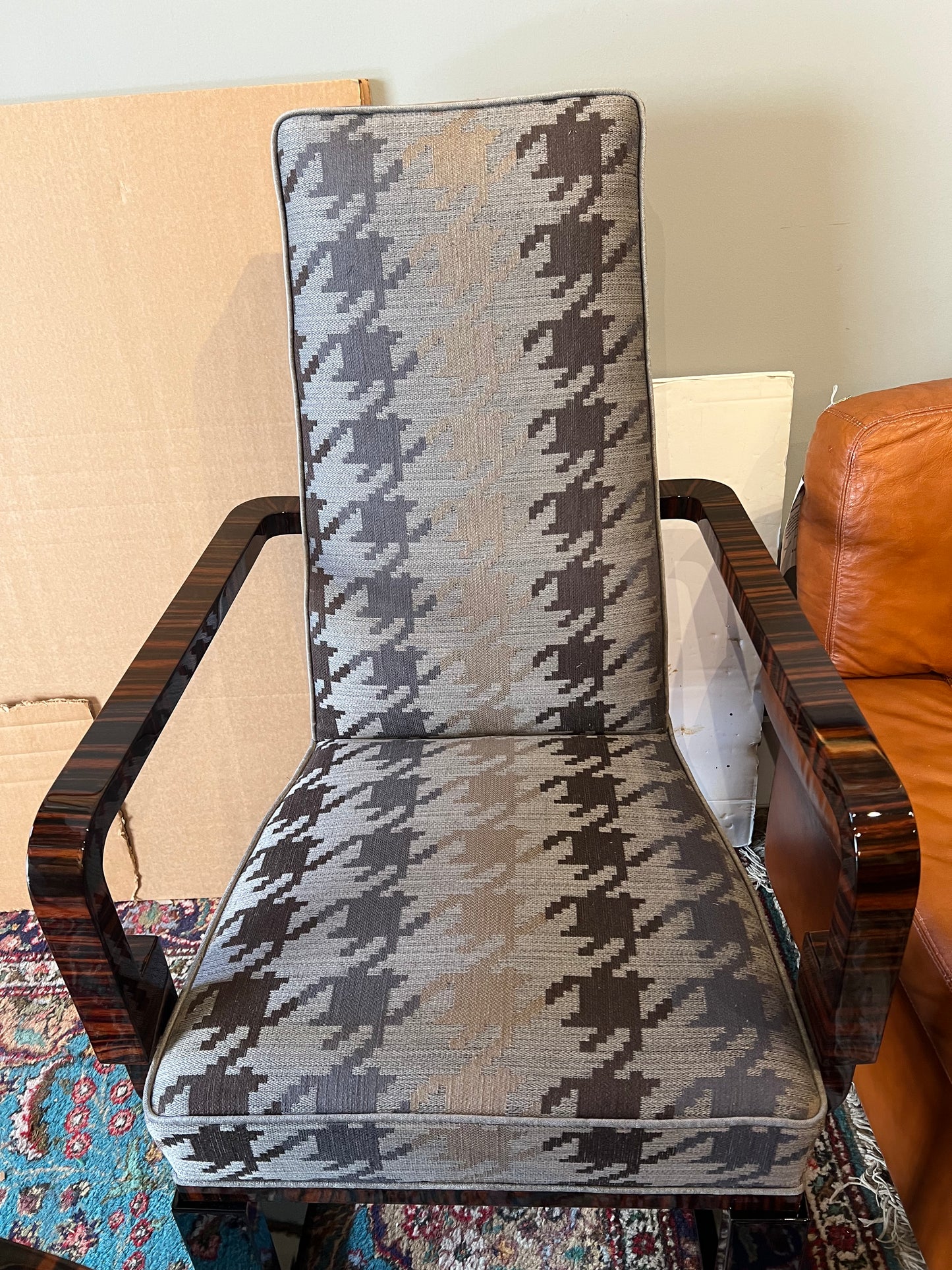 Art Deco Hungarian Chair Done by Farkas Molnar