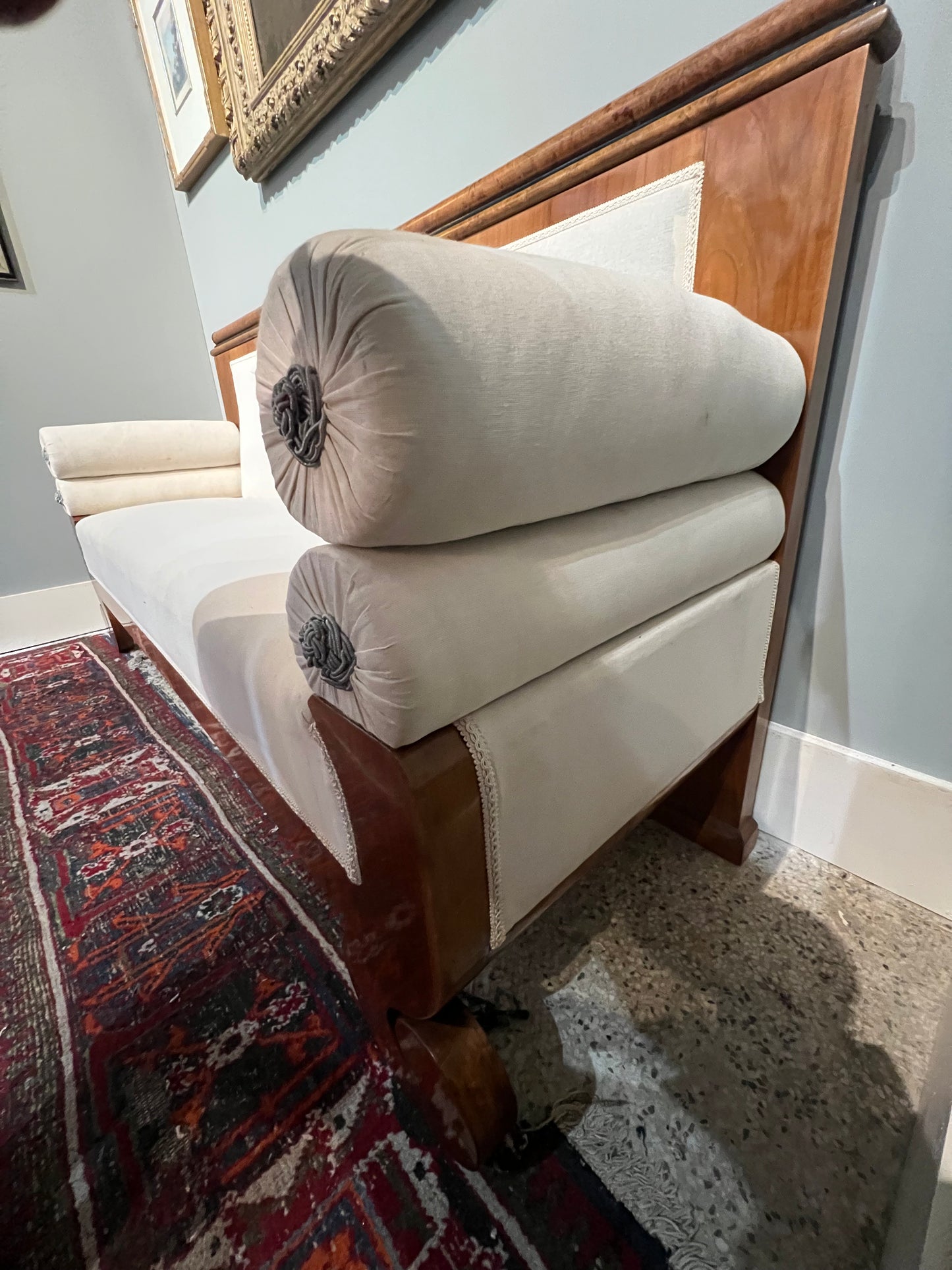 Biedermeier Sofa in Walnut