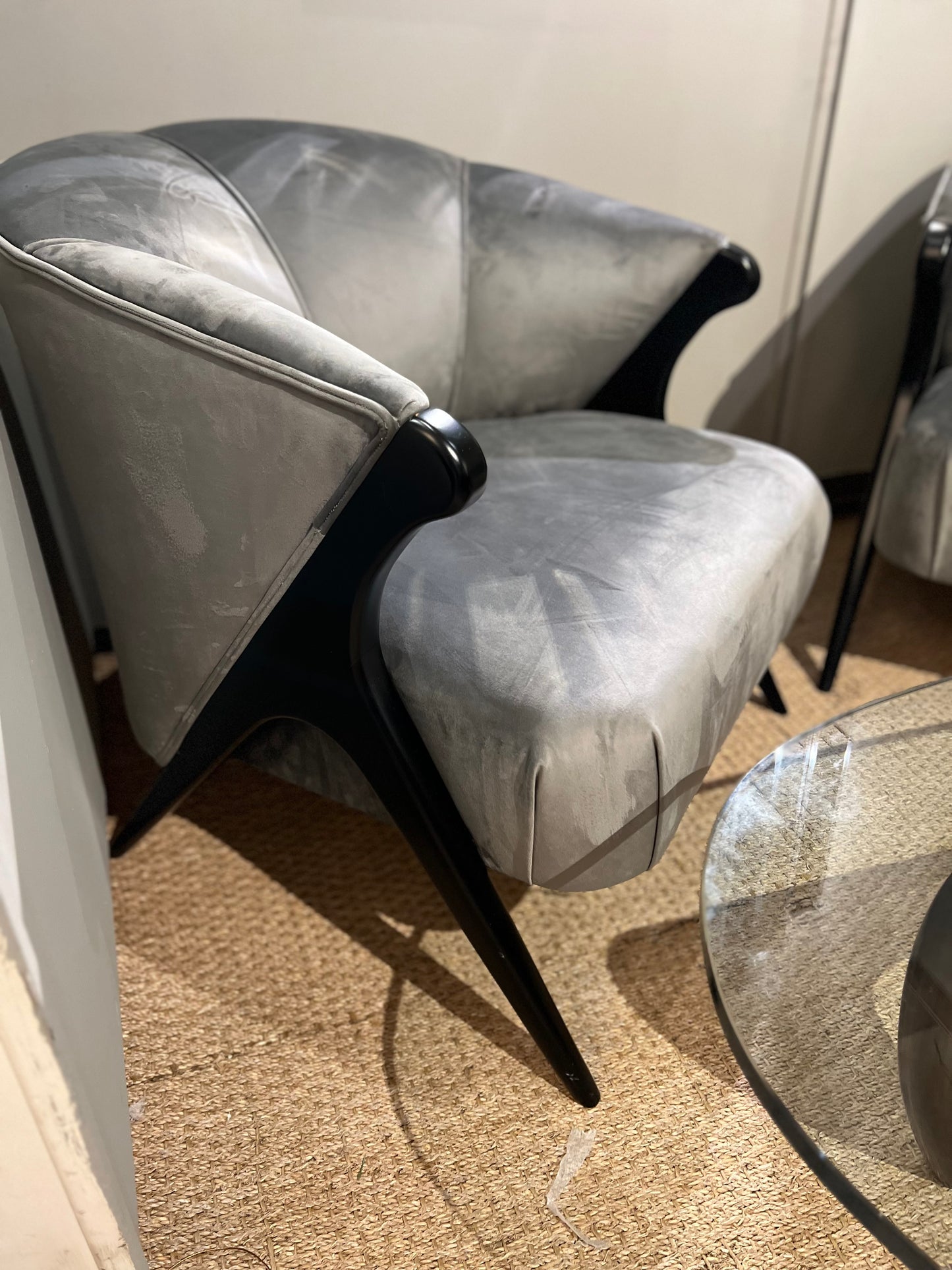 Mid-Century Armchair from Italy in style of Gio Ponti