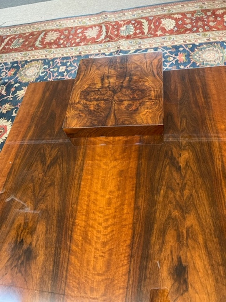 Hungarian Art Deco Coffee Table in Walnut