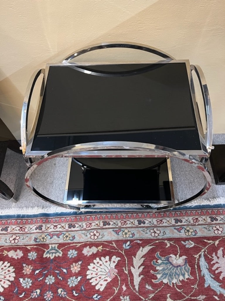 Art Deco Hungarian Bar Cart