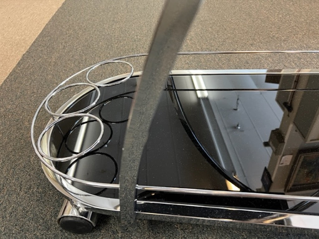 Art Deco Hungarian Bar Cart/ Serving Table