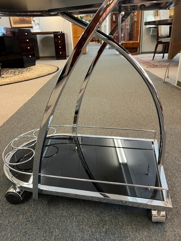 Art Deco Hungarian Bar Cart/ Serving Table
