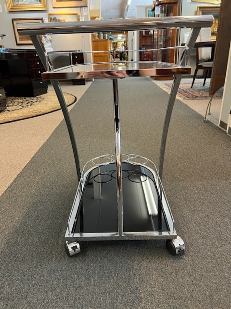 Art Deco Hungarian Bar Cart/ Serving Table