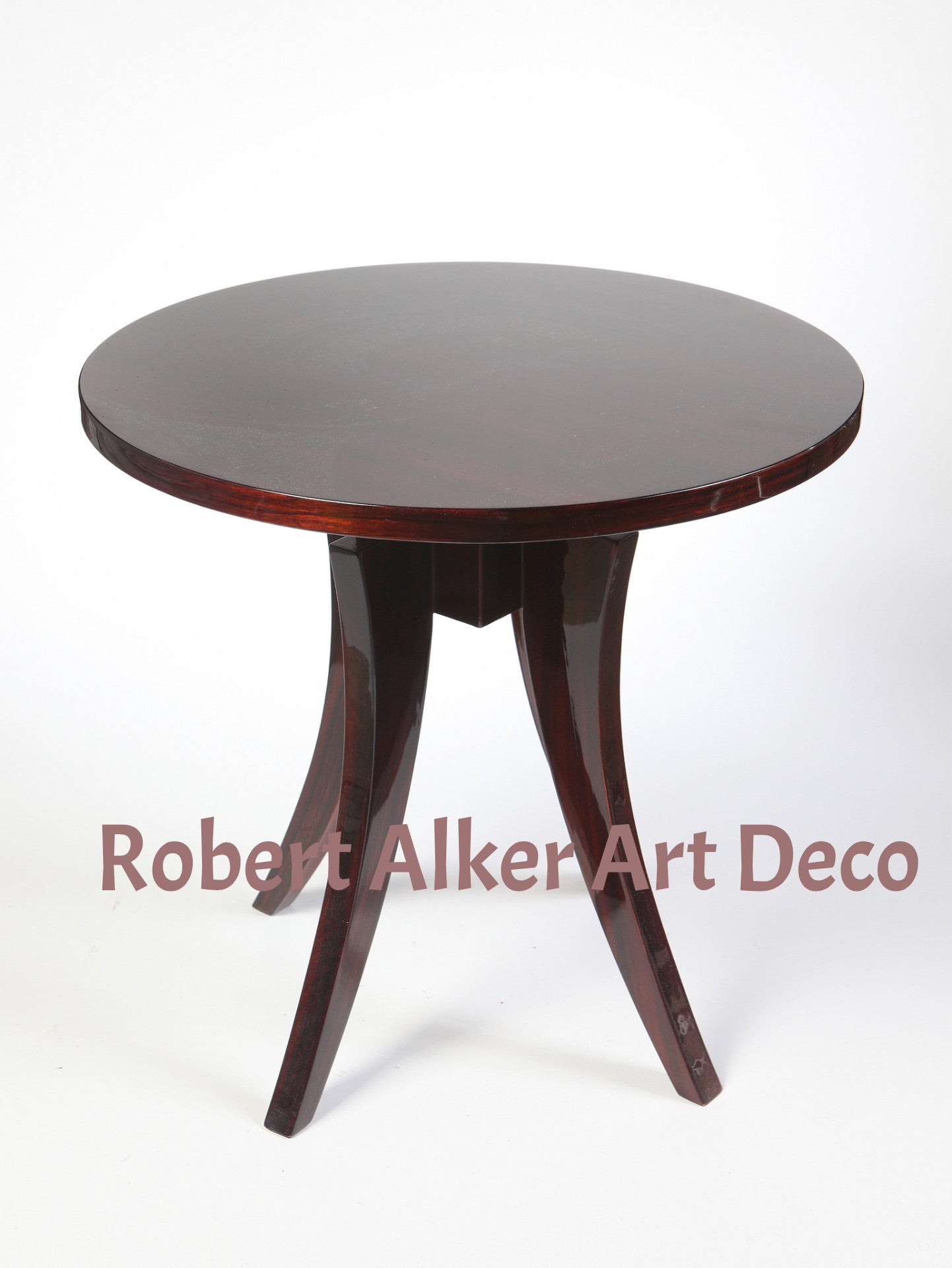 Art Deco French Occasional/Side Table in Walnut