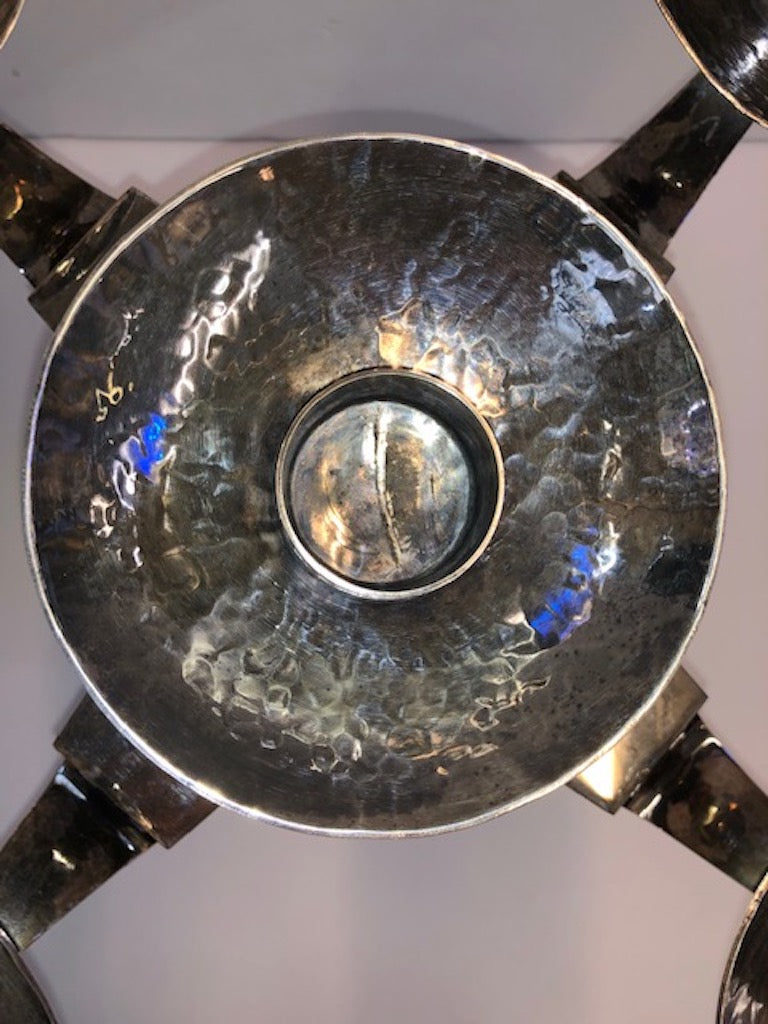 Pair of Art Deco Candle Holders by Jean Despres