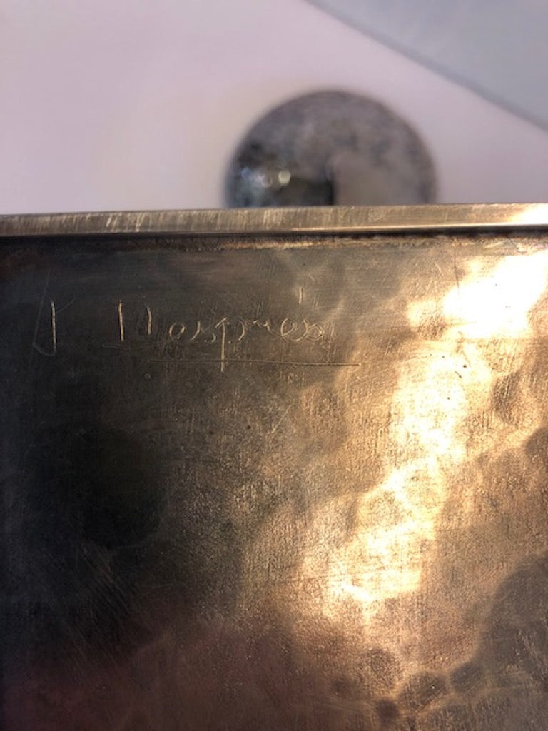 Pair of Art Deco Candle Holders by Jean Despres