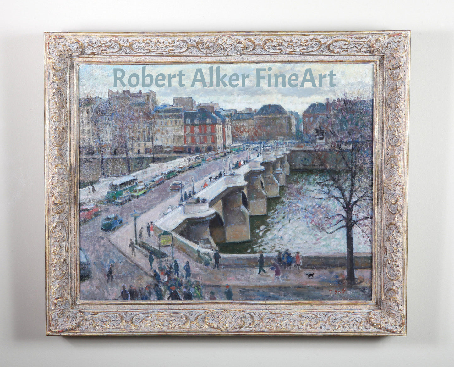 Francois Gall - Le Pont Neuf a Paris Painting