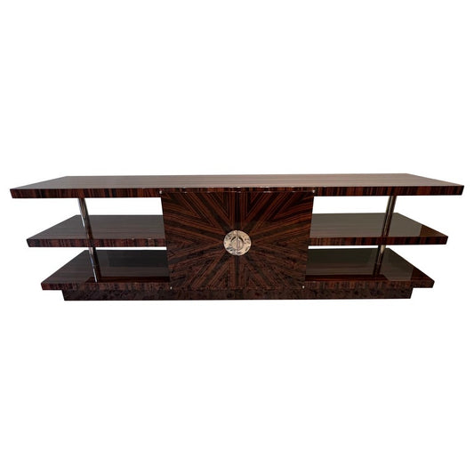 Art Deco French Sideboards in Macassar Wood