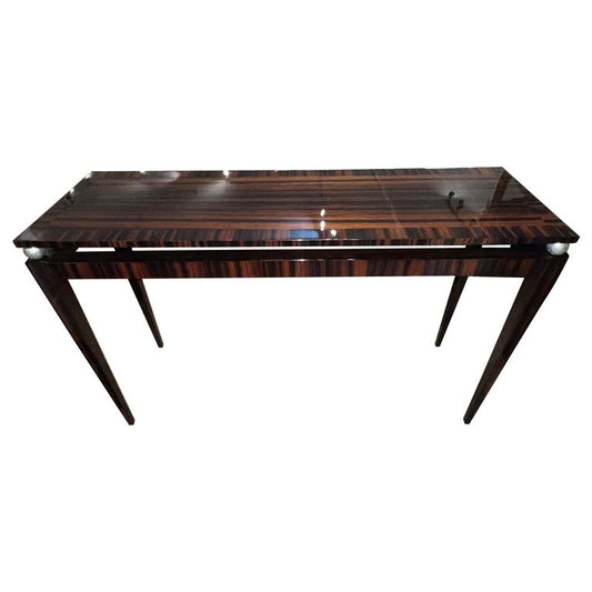 Mid-Century Austrian Console in Macassar