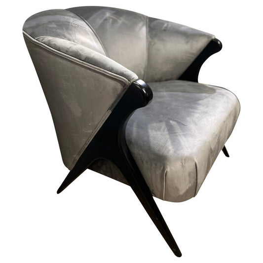 Mid-Century Armchair from Italy in style of Gio Ponti