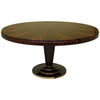 Art Deco French Dining Room Table in Macassar