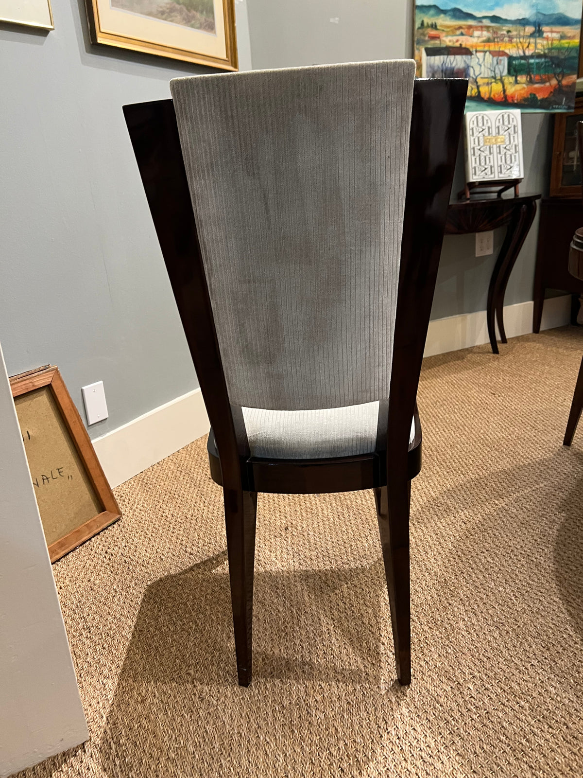 Set of 8 Art Deco French Chairs