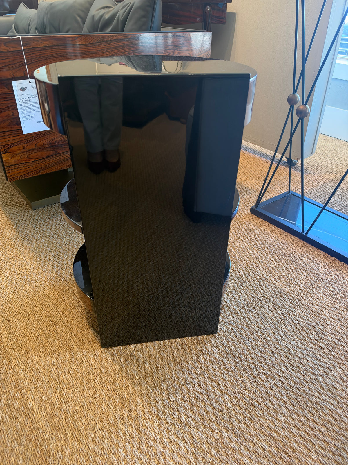 Art Deco French Macassar Side Table