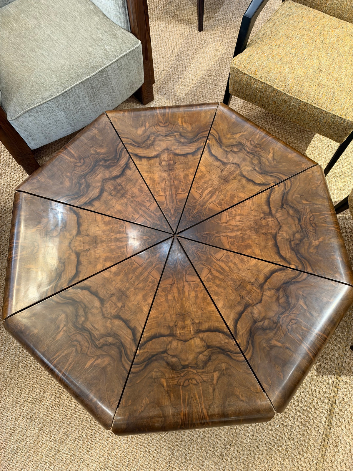 Brazilian Midcentury Petalas Coffee Table Done in a Style of Jorge Zalszupin