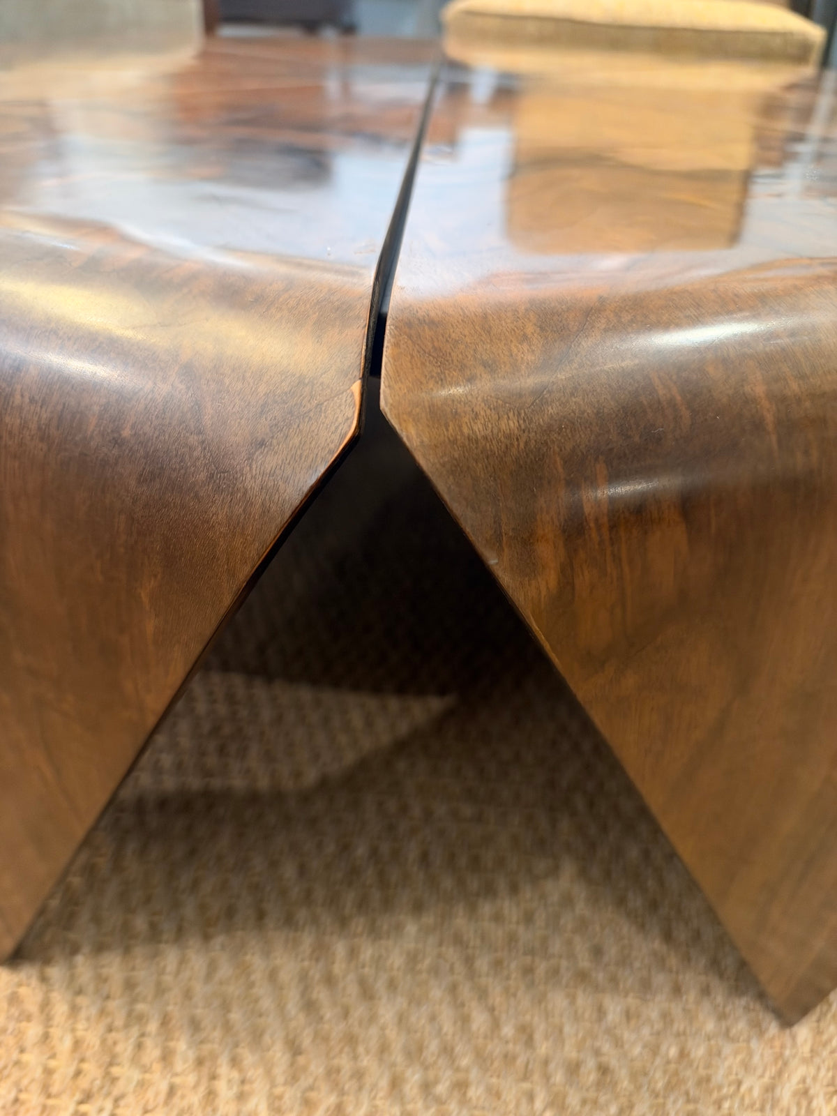 Brazilian Midcentury Petalas Coffee Table Done in a Style of Jorge Zalszupin