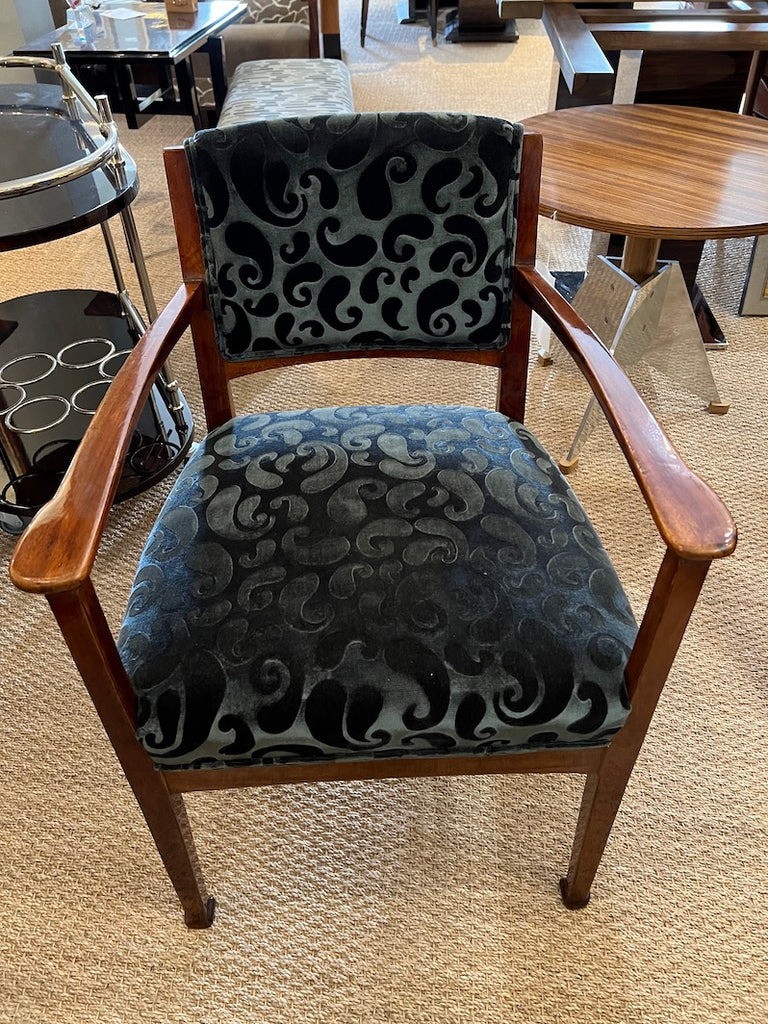 Art Nouveau Hungarian Chair in Walnut