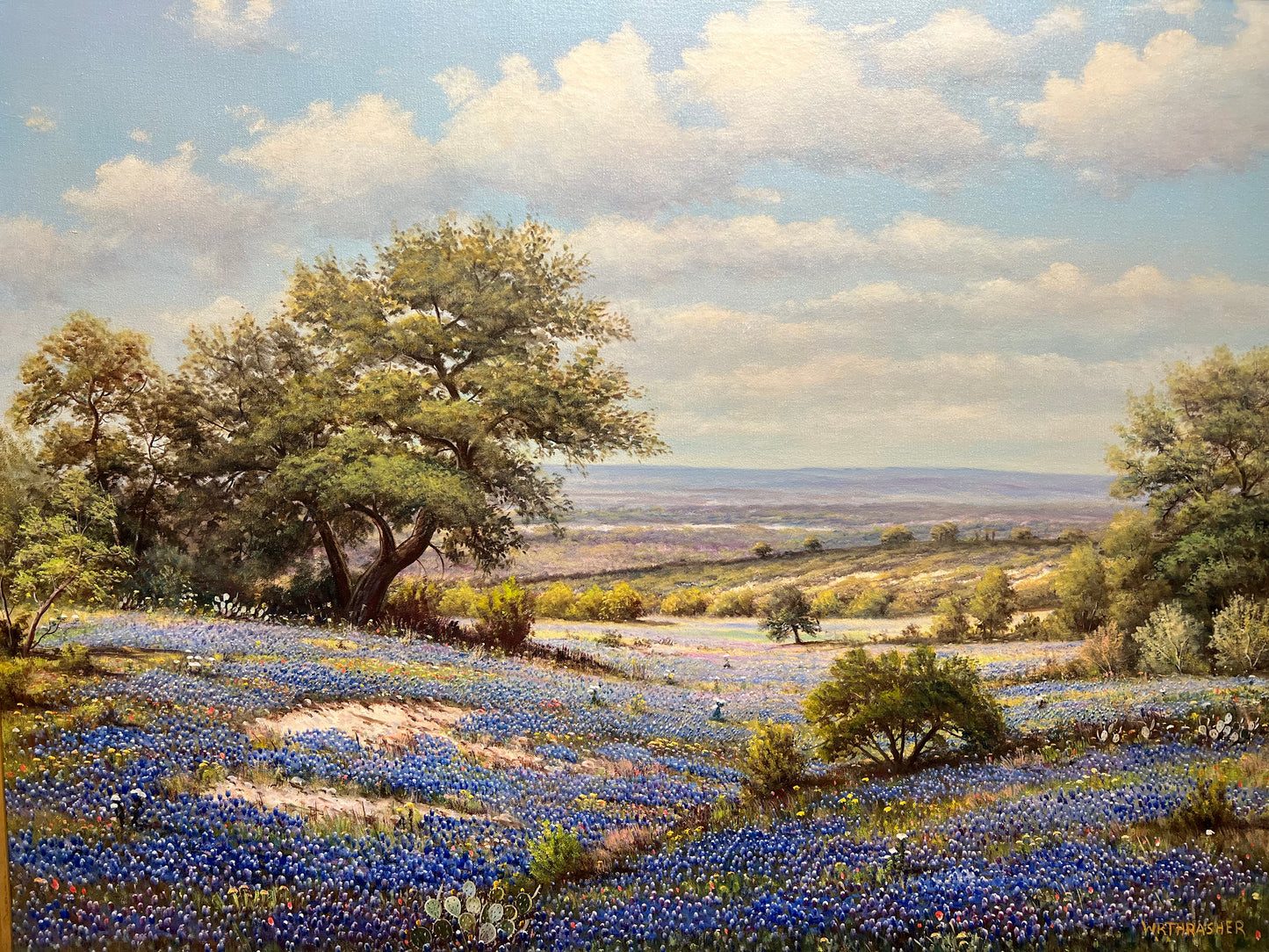 Painting by william Robert Thrasher (1908-1997)