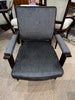 Art Deco French Arm Chair in Walnut