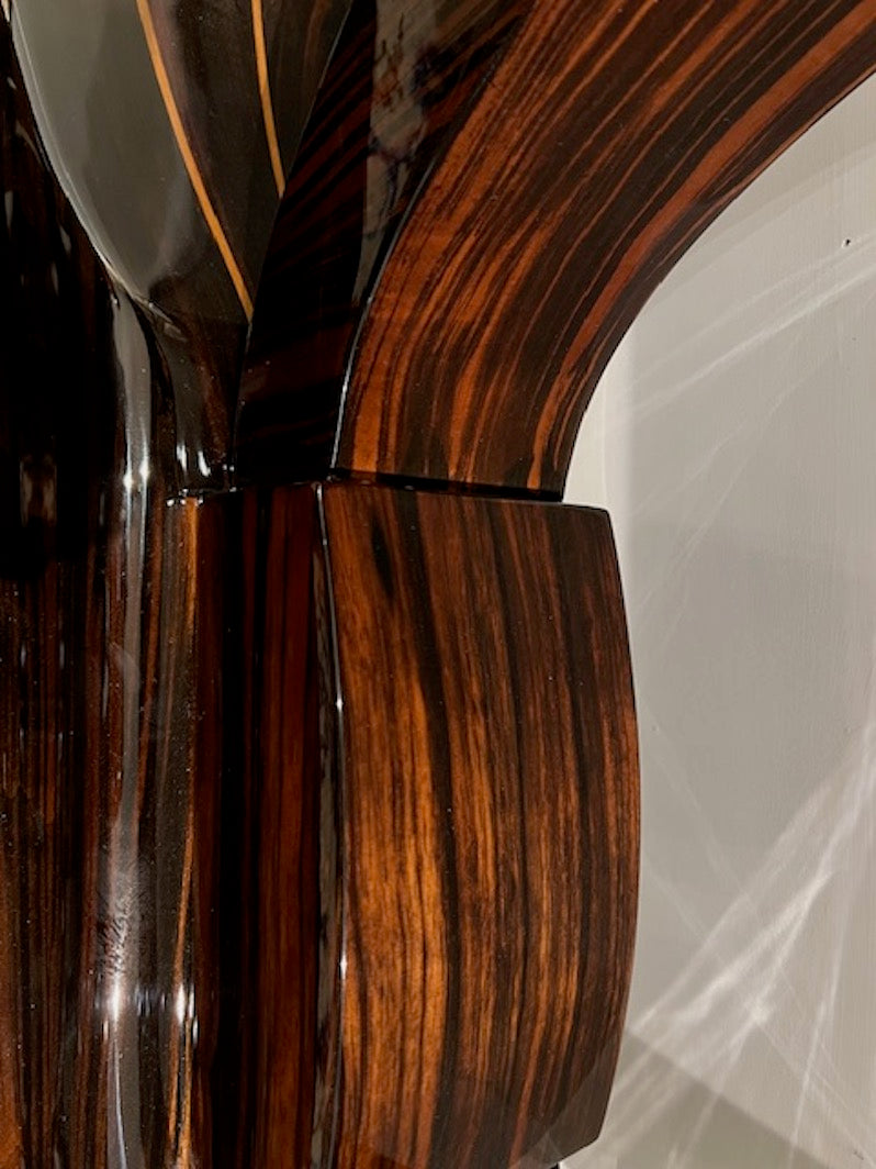 Art Deco French Console in Macassar