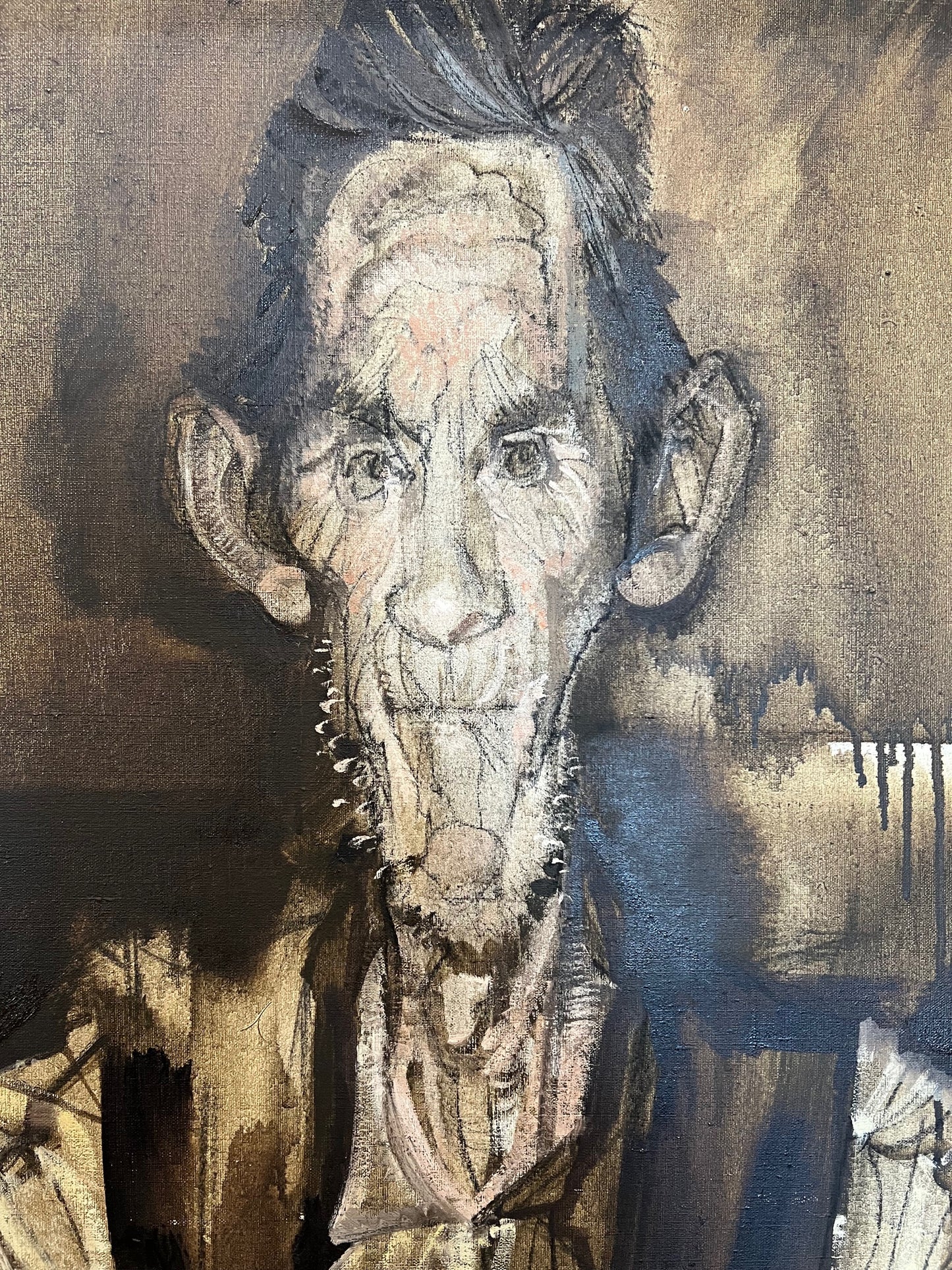 Painting by Alvaro Delgado
