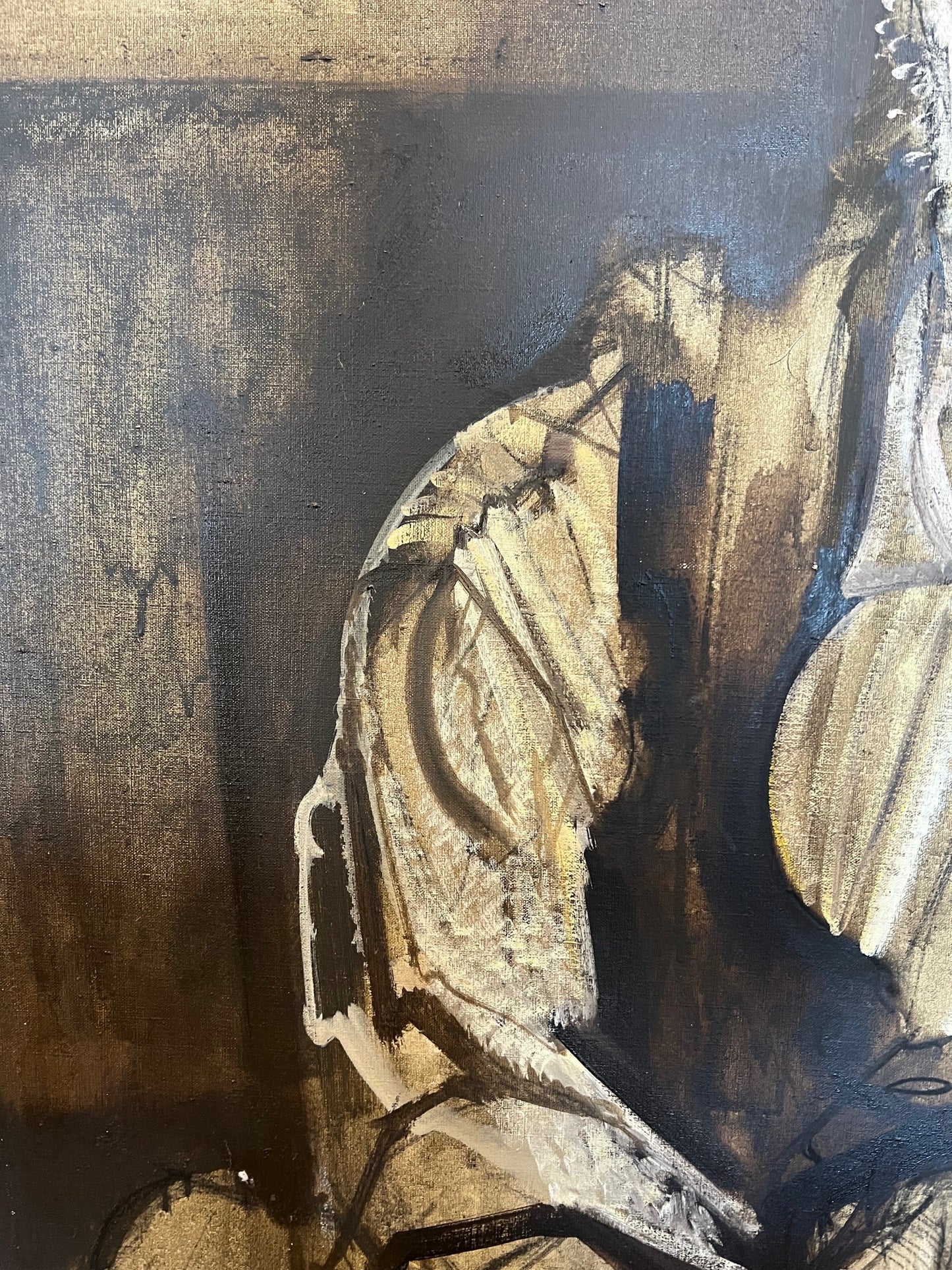 Painting by Alvaro Delgado