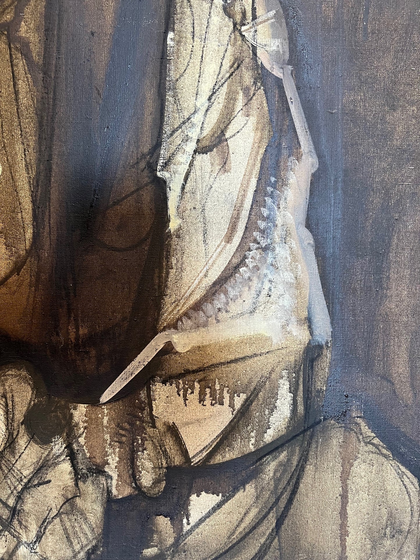Painting by Alvaro Delgado