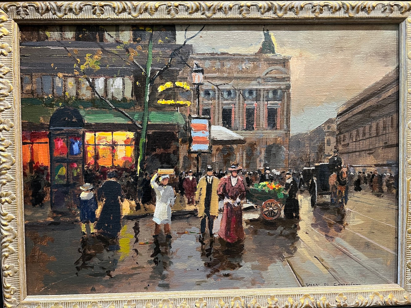 Painting by Robert De Chatelenne
