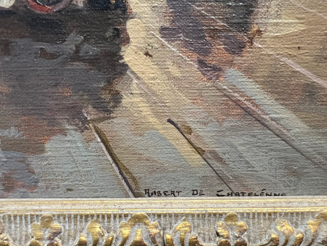 Painting by Robert De Chatelenne