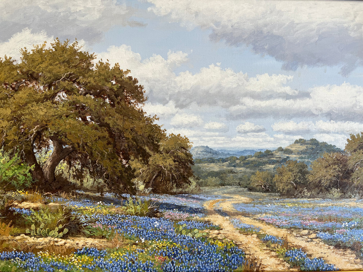 Painting by Robert Harrison