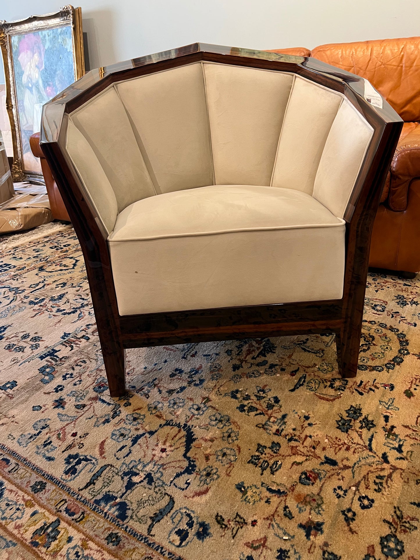 French Art Deco Armchair in the style of Pierre Chareau