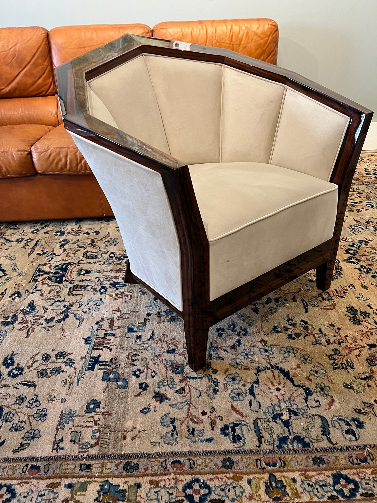 French Art Deco Armchair in the style of Pierre Chareau