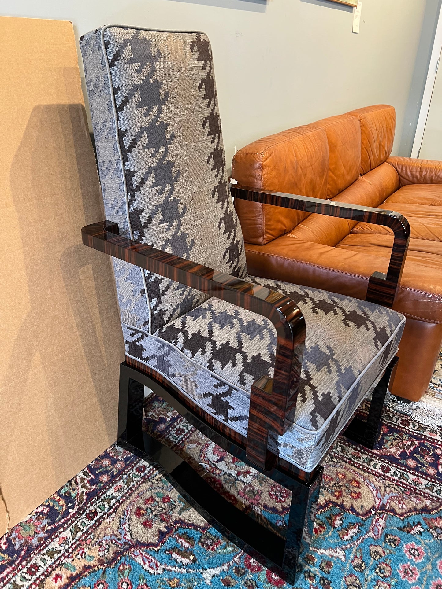 Art Deco Hungarian Chair Done by Farkas Molnar