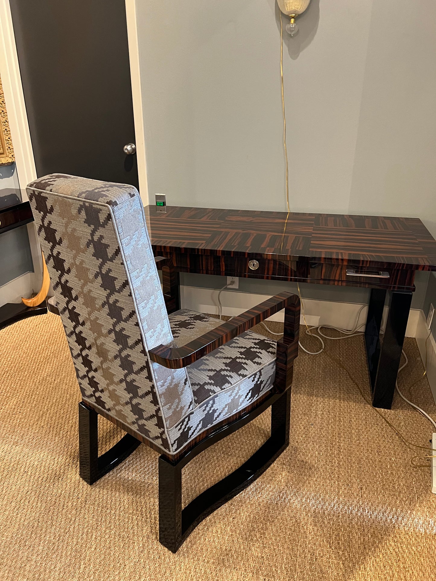 Art Deco Hungarian Chair Done by Farkas Molnar