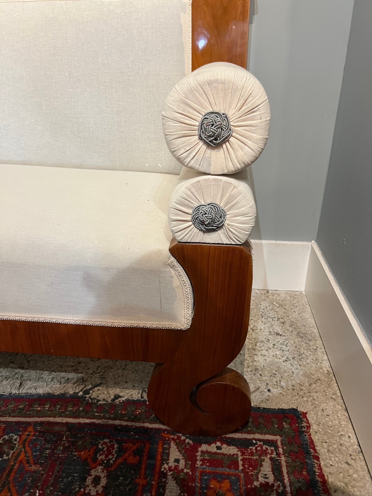 Biedermeier Sofa in Walnut