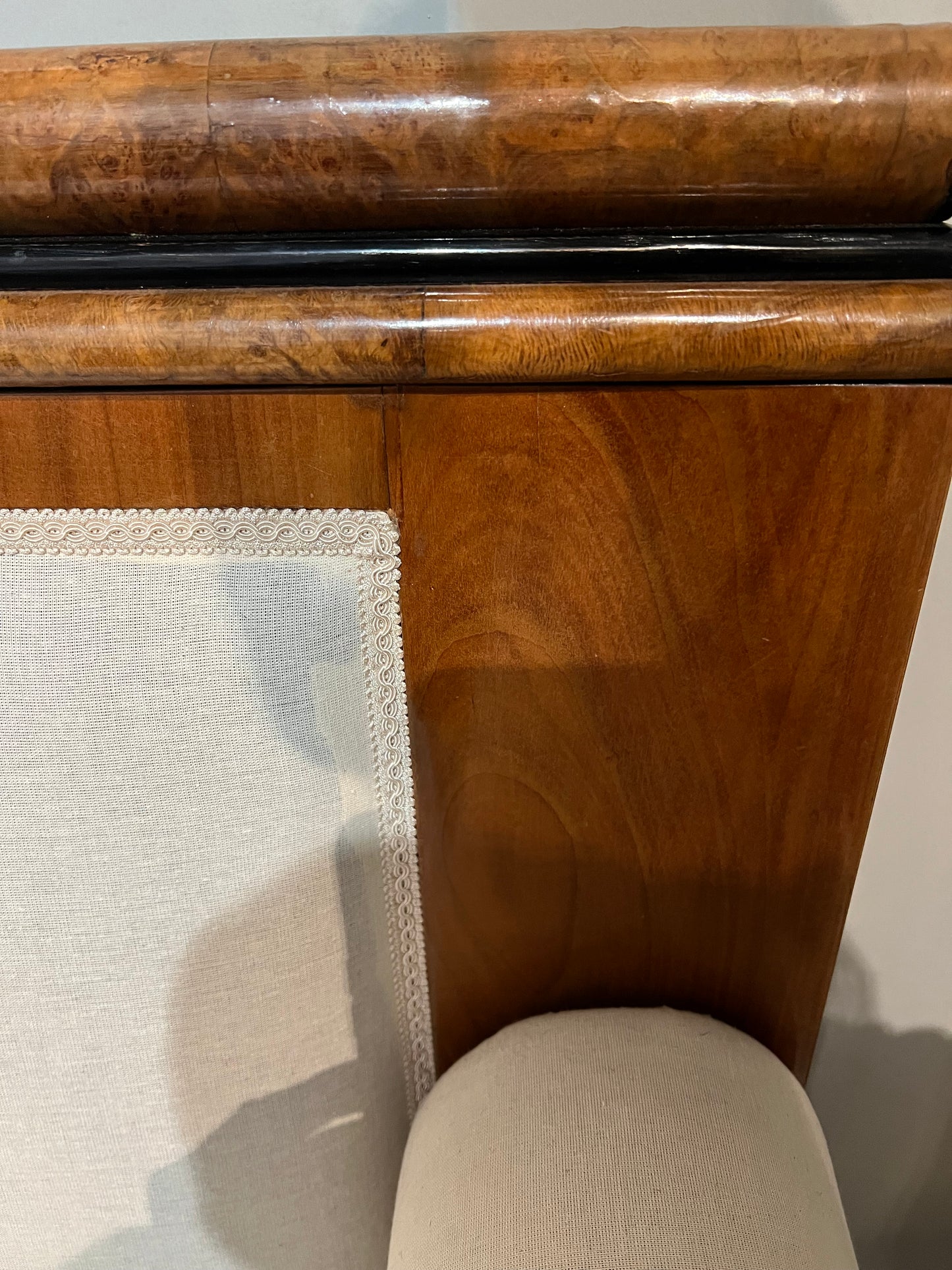 Biedermeier Sofa in Walnut