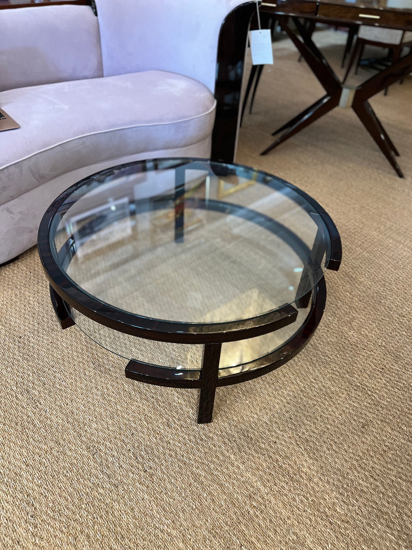 Art Deco French Coffee Table in Walnut