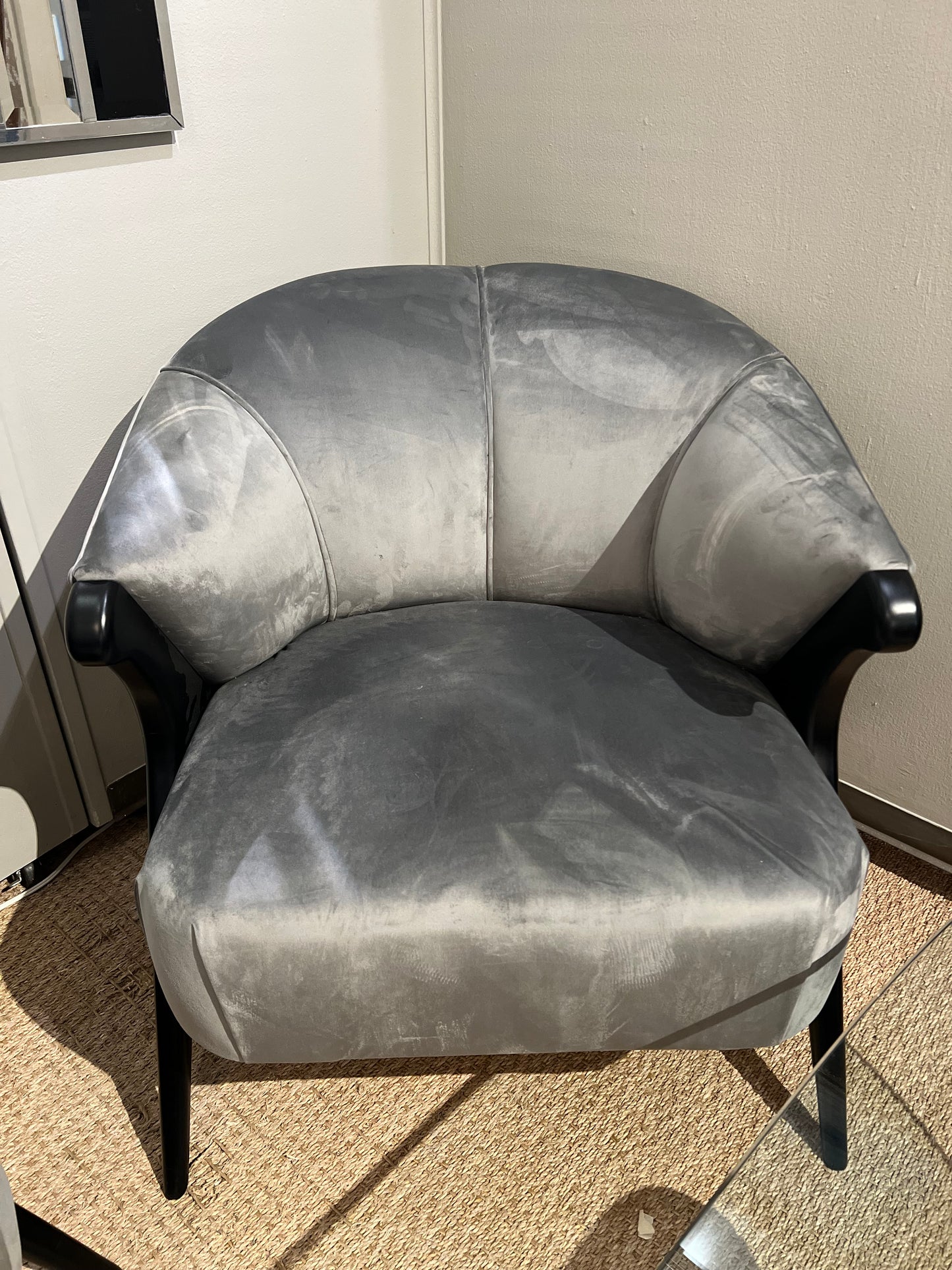 Mid-Century Armchair from Italy in style of Gio Ponti