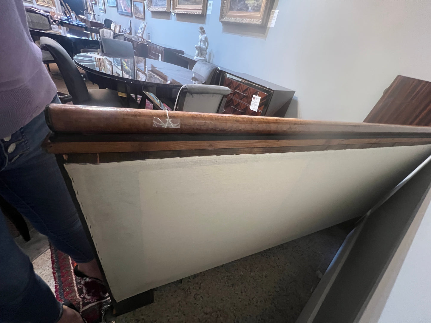 Biedermeier Sofa in Walnut