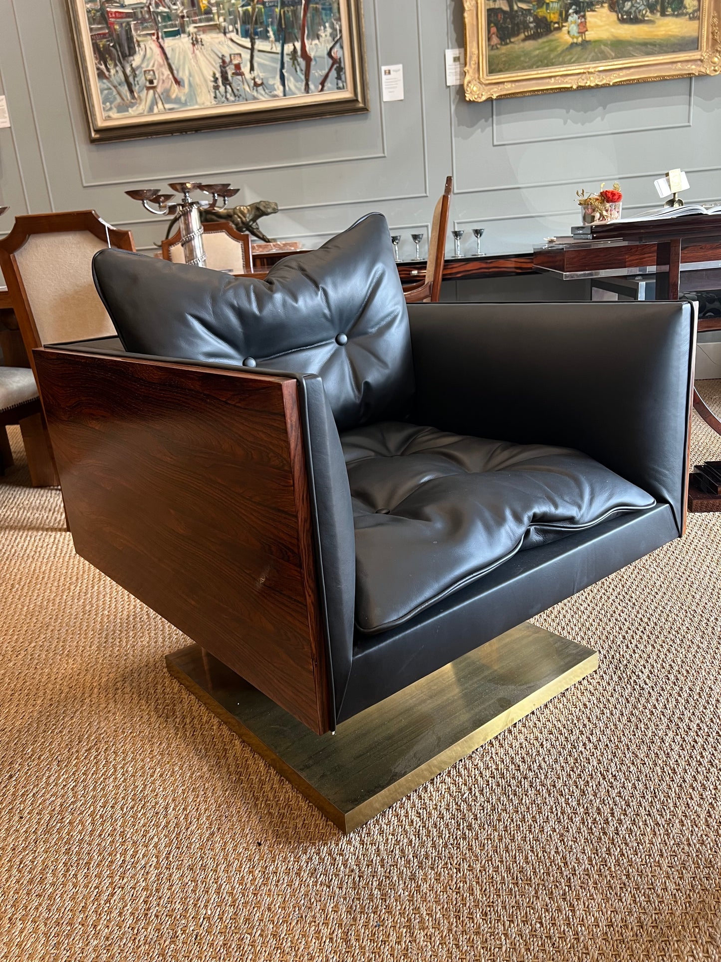 Mid-century Armchair done by Warren Platner