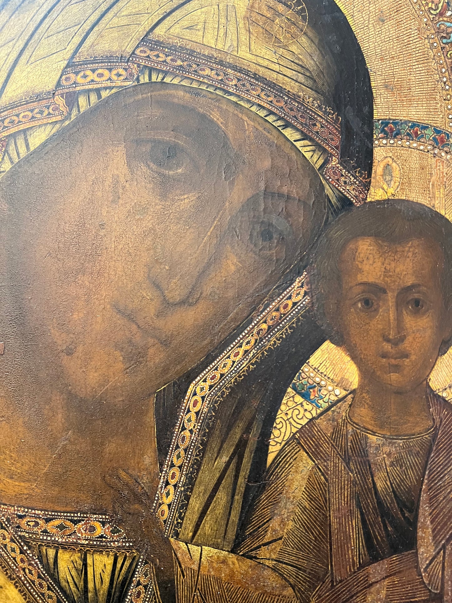 Russian Icon of Kazan Mother of God