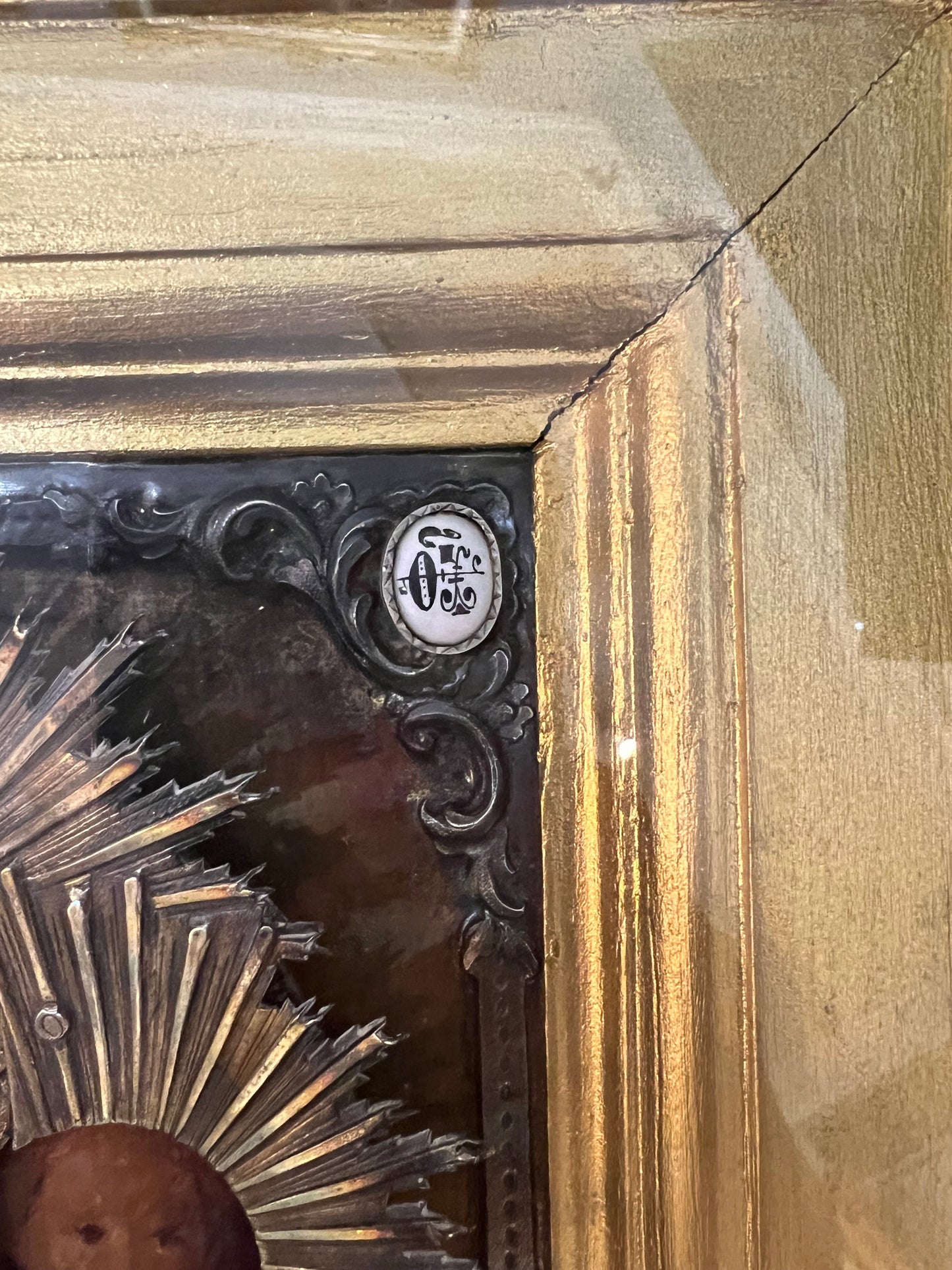 Russian Icon of Pokrov Mother of God