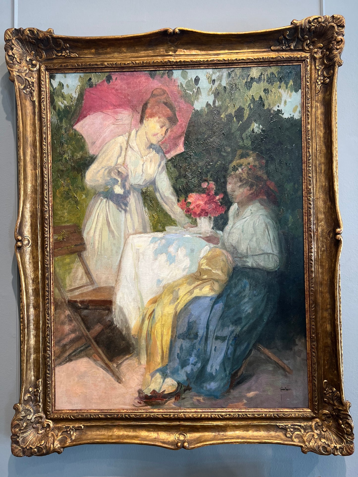 Lajos Jambor painting