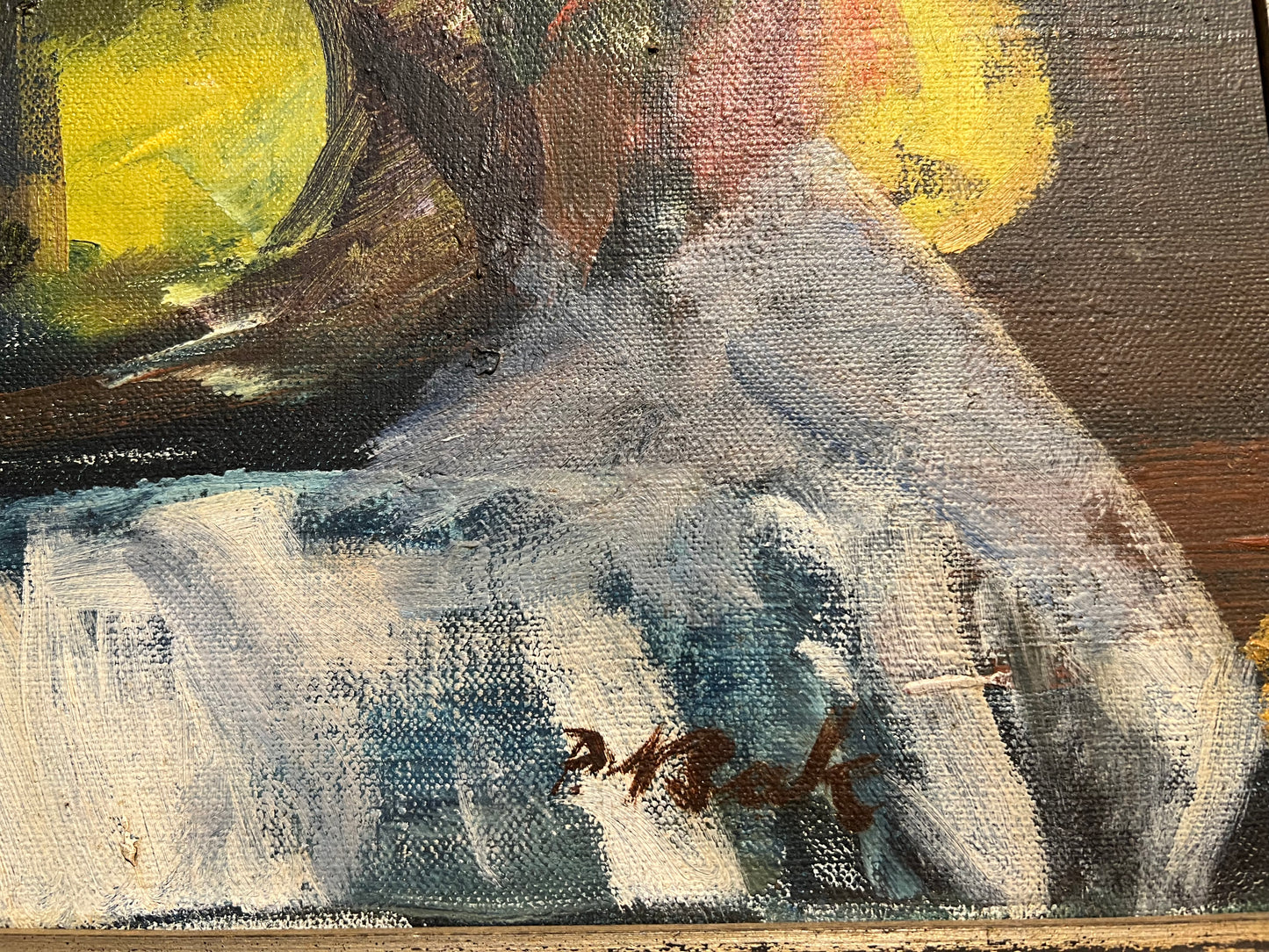 JANOS P BAK (1913-1981) painting
